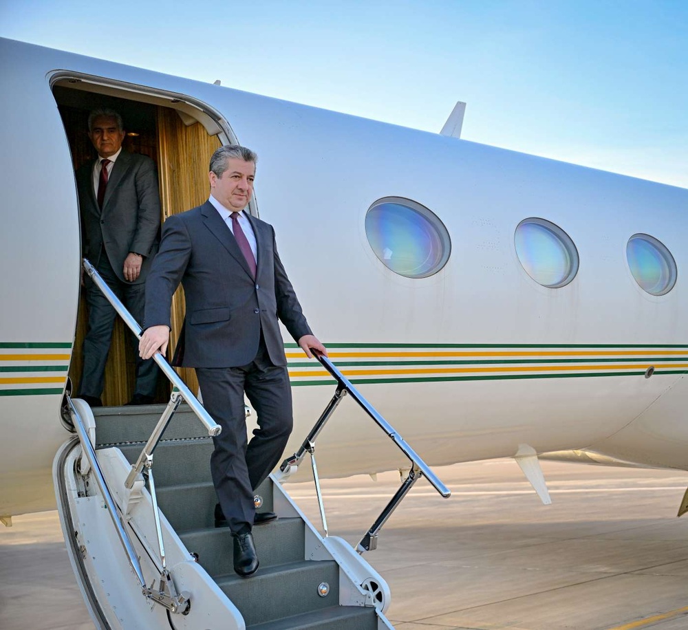 مەسروور بارزانی بە سەردانێکی فەرمی لە میسرە