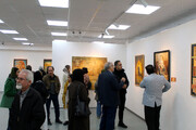 نمایشگاه نقاشی داستان‌های شاهنامه در کرمانشاه افتتاح شد