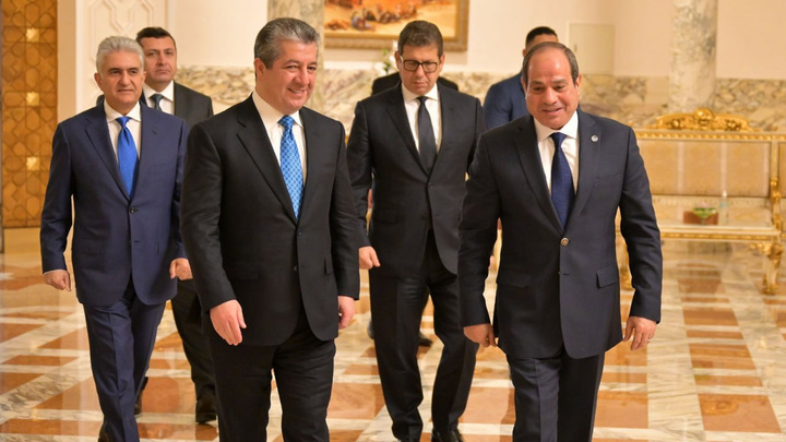 ناوەڕۆکی کۆبوونەوەی بارزانی و سیسی بڵاو کرایەوە