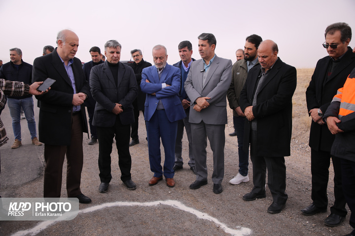 گزارش تصویری افتتاح 3 پروژه راه روستایی در شهرستان قروه / عکاس : عرفان کرمی