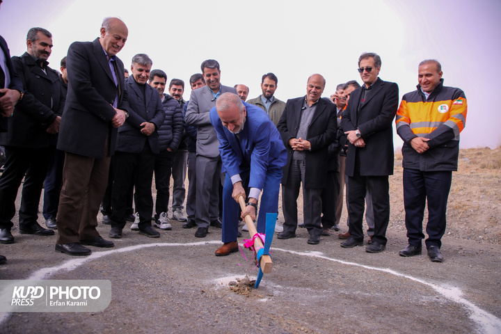 گزارش تصویری افتتاح 3 پروژه راه روستایی در شهرستان قروه / عکاس : عرفان کرمی