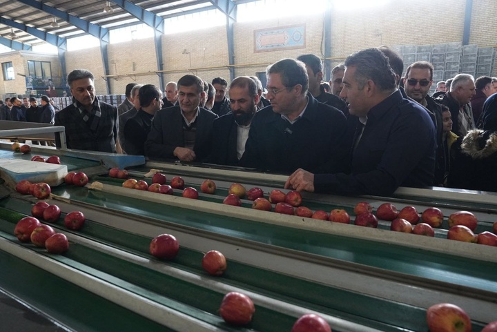 افتتاح سردخانه ۲۰۰۰ تنی و ۲ واحد سورتینگ بسته‌بندی میوه در اشنویه