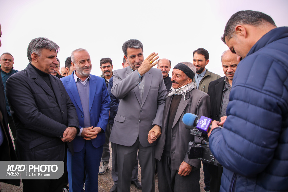 افتتاح محور روستایی بهارلو – گل تپه با اعتبار ۸۰ میلیارد ریال در قروه