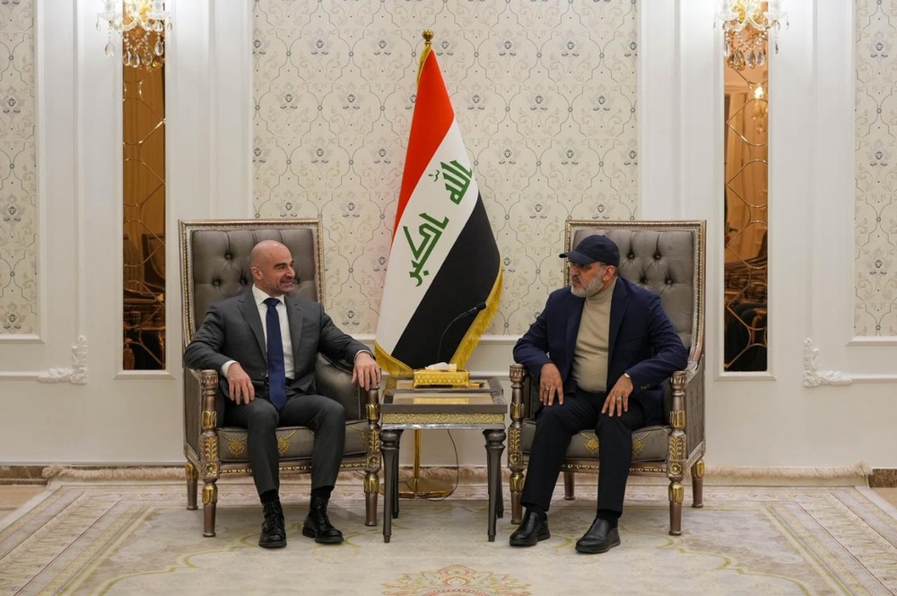 بافل طالبانی و ابو آلاء الولائی درباره تشکیل دولت جدید عراق رایزنی کردند