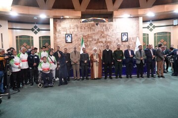 آیین تجلیل از قهرمانان المپیک و جهانی کرمانشاه برگزار شد