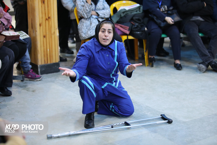 نهمین جشنواره منطقه ای تئاتر معلولان زاگرس / عکاس :  عرفان کرمی