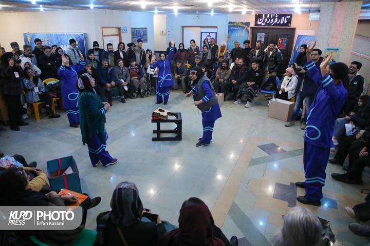 نهمین جشنواره منطقه ای تئاتر معلولان زاگرس / عکاس :  عرفان کرمی