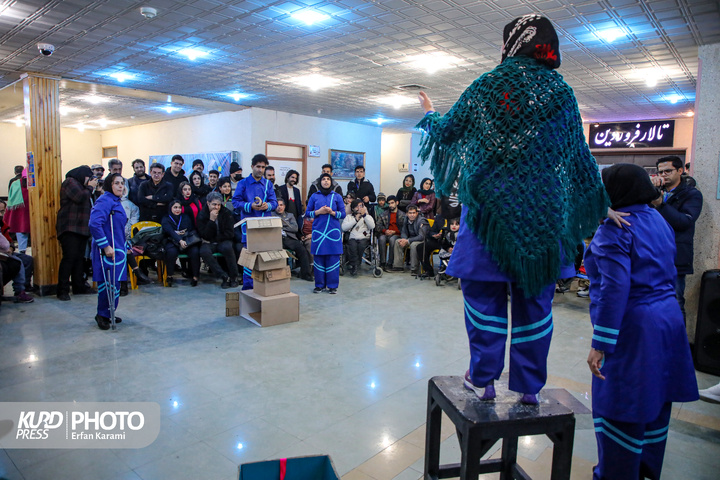 نهمین جشنواره منطقه ای تئاتر معلولان زاگرس / عکاس :  عرفان کرمی