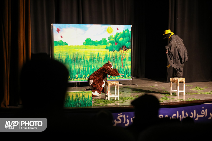 نهمین جشنواره منطقه ای تئاتر معلولان زاگرس / عکاس :  عرفان کرمی