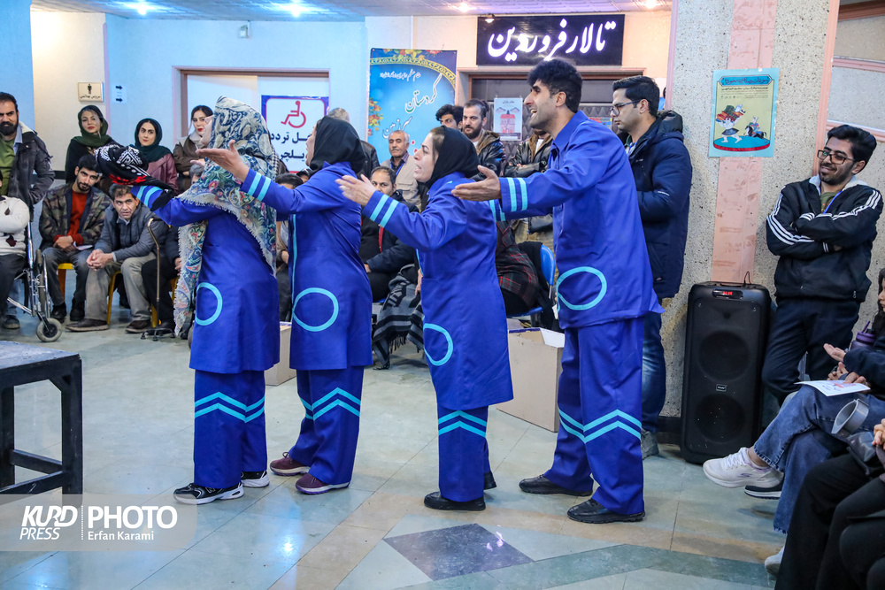 فریاد مطالبه گری معلولان به جشنواره زاگرس رسید