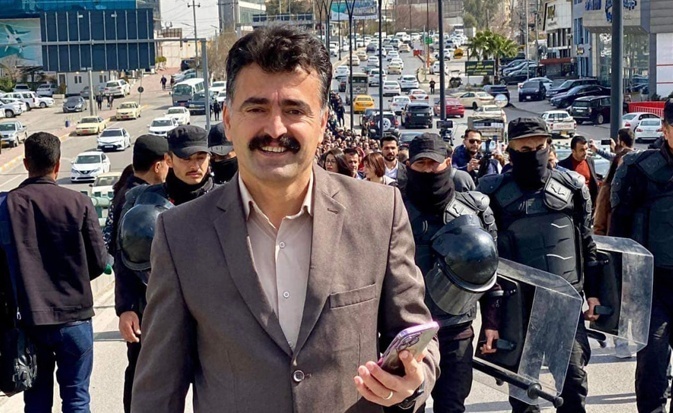 مامۆستایەکی ناڕازی لە شاری سلێمانی دەستگر کرا