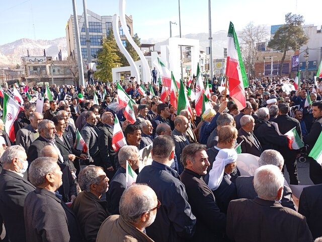 راهپیمایی سراسری مردم ایران برگزار شد