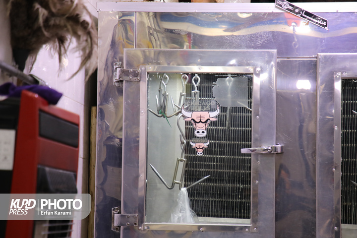 اعتراض  قصابان در سنندج به گرانی گوشت / عکاس : عرفان کرمی