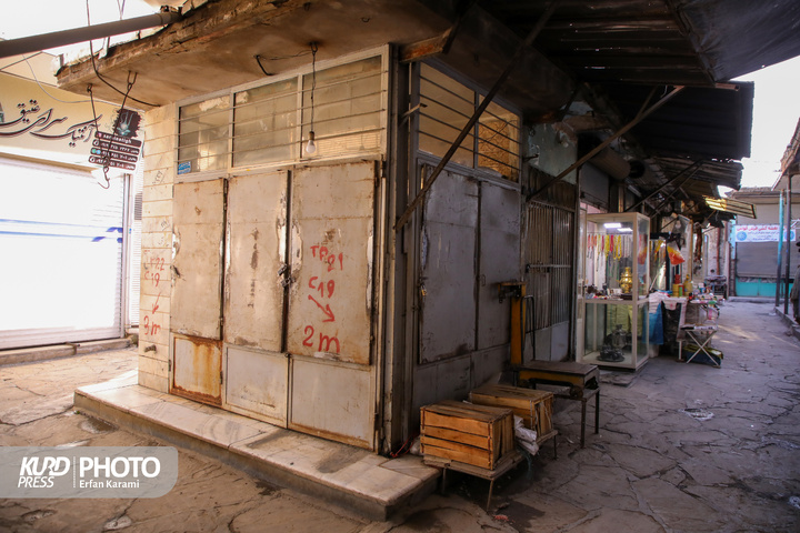 اعتراض  قصابان در سنندج به گرانی گوشت / عکاس : عرفان کرمی