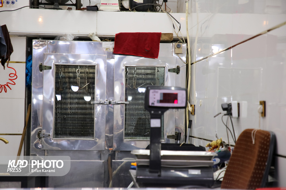 اعتراض قصابان در سنندج به گرانی گوشت / عکاس : عرفان کرمی