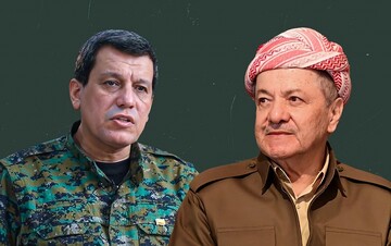 مسعود بارزانی و مظلوم عبدی تلفنی گفت‌وگو کردند