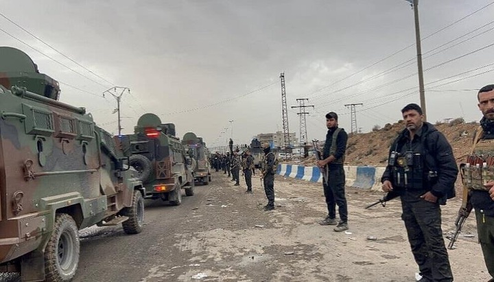 ورود نیروهای امنیت داخلی دولت موقت سوریه به حسکه برای اجرای توافق با SDF
