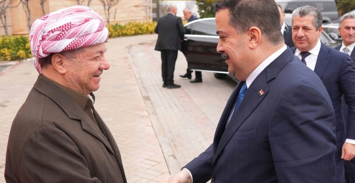 دیدار السودانی و بارزانی؛ گفتگو درباره تشکیل دولت و ریاست جمهوری عراق