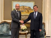 The meeting between Mazloum Abdi and the French Foreign Minister in Erbil