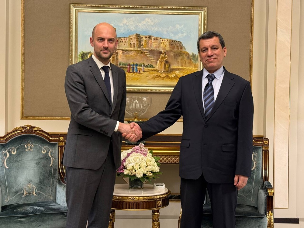 The meeting between Mazloum Abdi and the French Foreign Minister in Erbil