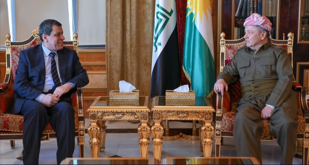 دیدار مظلوم عبدی با بارزانی؛ تأکید بر حفظ حقوق کردها در سوریه