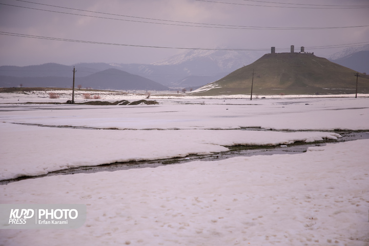 طبیعت برفی مریوان / عکاس : عرفان کرمی
