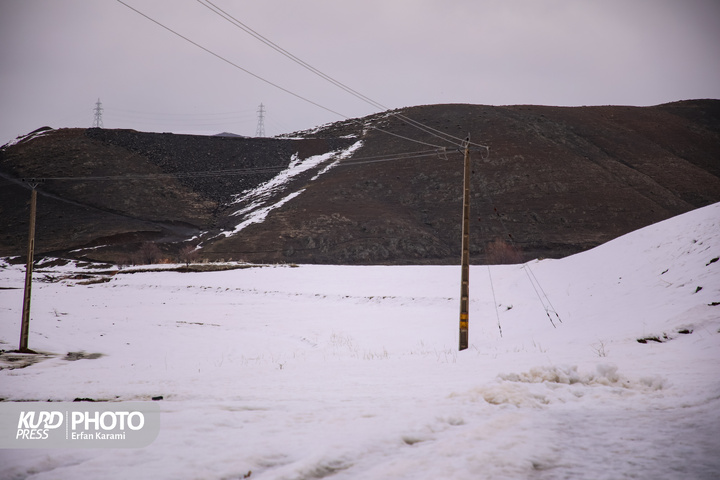 طبیعت برفی مریوان / عکاس : عرفان کرمی