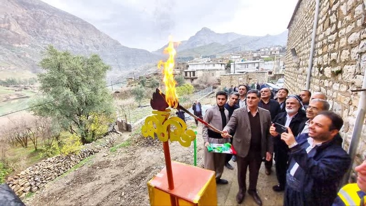 افتتاح و کلنگ‌زنی چند پروژه عمرانی و خدماتی در شهرستان پاوه