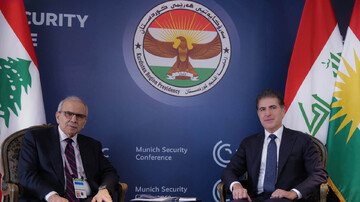 نچیروان بارزانی با نخست‌وزیر لبنان دیدار کرد