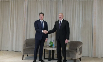 رایزنی نچیروان بارزانی و الهام علی‌اف درباره افتتاح کنسولگری آذربایجان در اربیل