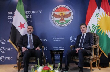 دیدار نچیروان بارزانی و وزیر خارجه سوریه در مونیخ