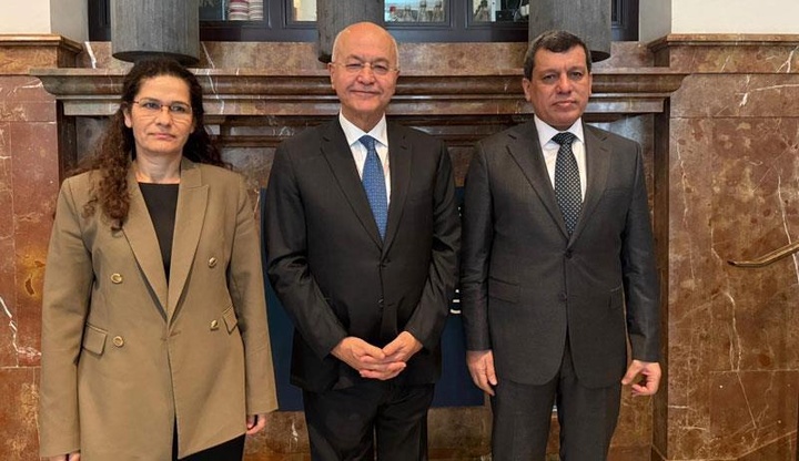 برهم صالح و مظلوم عبدی دیدار کردند؛ تأکید بر اجرای توافق دمشق و قسد