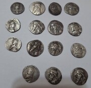 کشف ۱۵ سکه نقره تاریخی دوره اشکانی در دره‌شهر