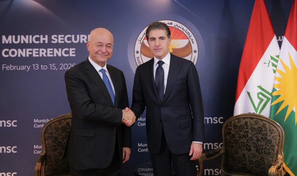 Nechirvan Barzani and Barham Saleh met in Munich