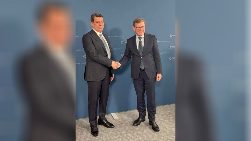 دیدار مظلوم عبدی و الهام احمد با وزیر خارجه آلمان در مونیخ