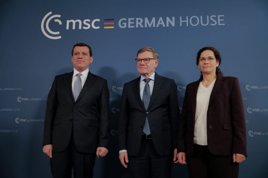 Mazloum Abdi and Elham Ahmad met with the German Foreign Minister in Munich