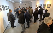 نمایشگاه آثار اساتید هنرهای تجسمی کرمانشاه افتتاح شد