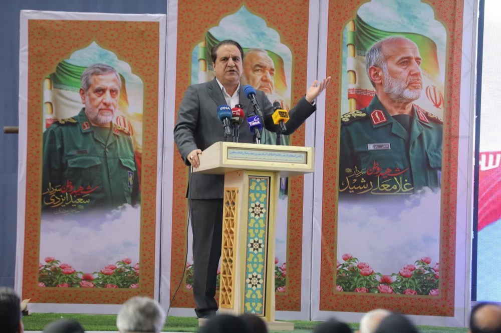 یادواره شهدای بمباران زمین فوتبال چوار برگزار شد