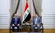 دیدار السودانی و طالبانی و تاکید بر لزوم همکاری نیروهای سیاسی عراق