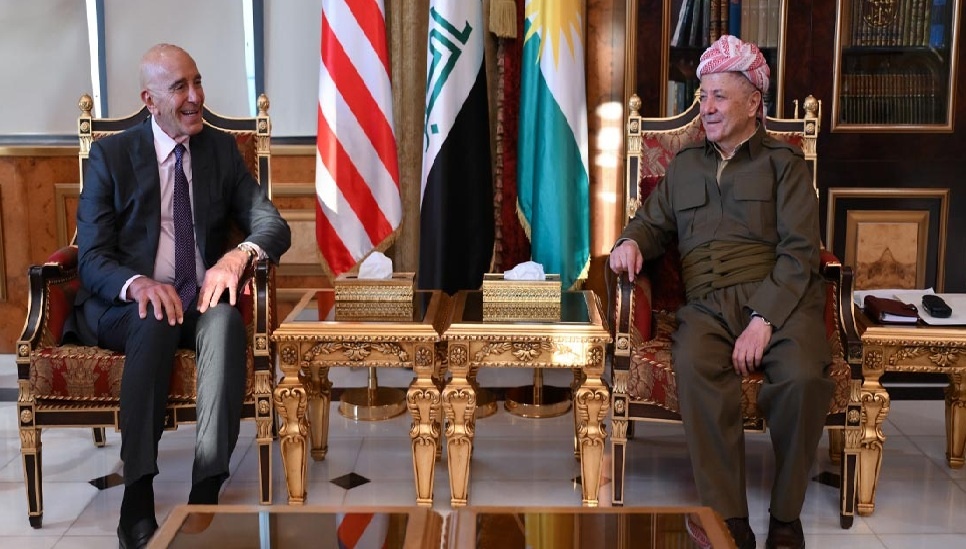 Barzani's meeting with the US special representative; Emphasis on Iraqi sovereignty and regional stability