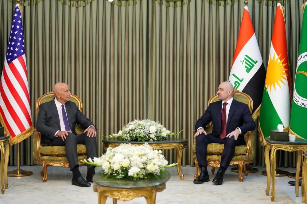 طالبانی و نماینده آمریکا بر تسریع تشکیل دولت و وحدت کُردها تأکید کردند