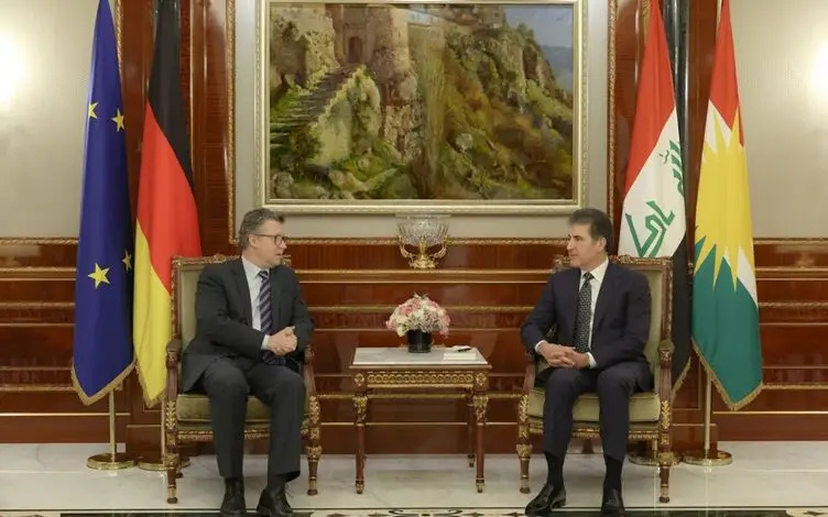 Meeting of the German delegation with Nechirvan Barzani