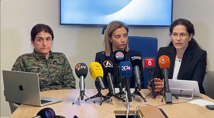 Elham Ahmed's request to guarantee the self-governance of the Kurdish regions of Syria