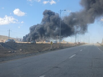 شنیده شدن صدای چندین انفجار در قروه