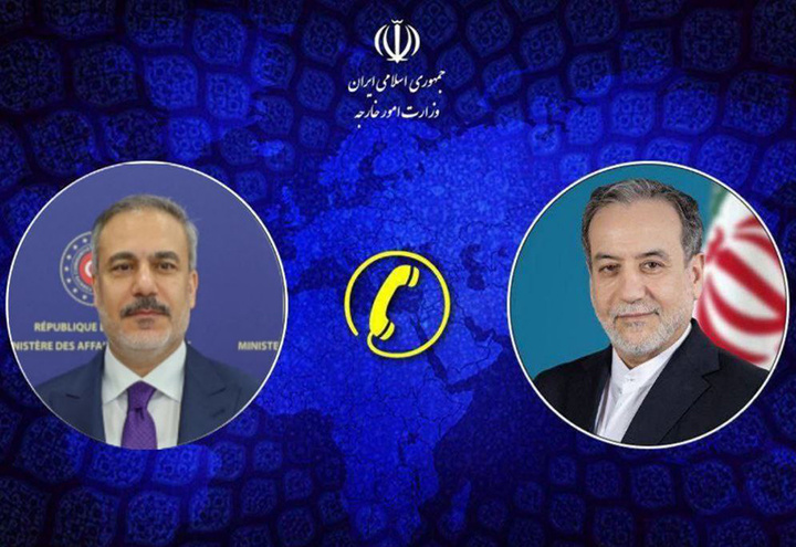 تماس تلفنی وزیر امور خارجه با وزیر امور خارجه ترکیه