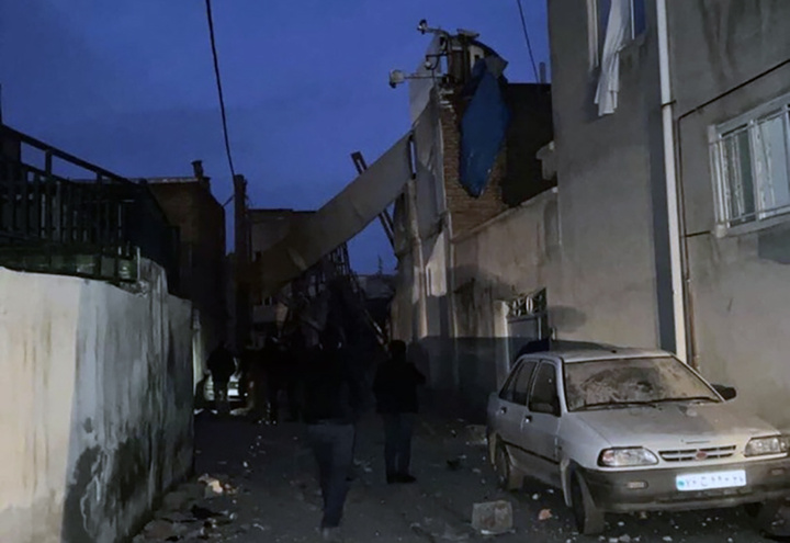 اداره اطلاعات مهاباد هدف حمله موشکی قرار گرفت