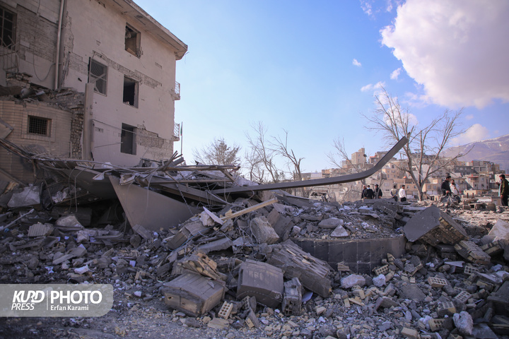 حملات هوایی علیه مناطقی در سنندج/عکاس: عرفان کرمی