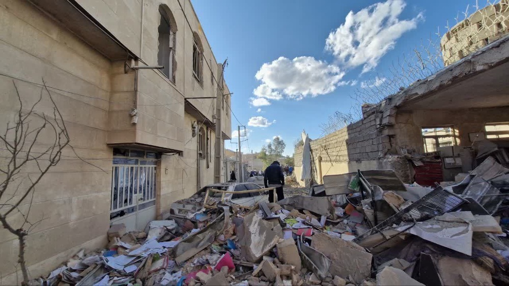۱۰ شهید و ۵۷ زخمی در حمله موشکی به شهر سرابله در استان ایلام + تصاویر