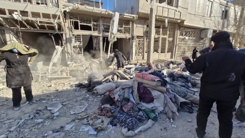 ۱۰ شهید و ۵۷ زخمی در حمله موشکی به شهر سرابله در استان ایلام + تصاویر