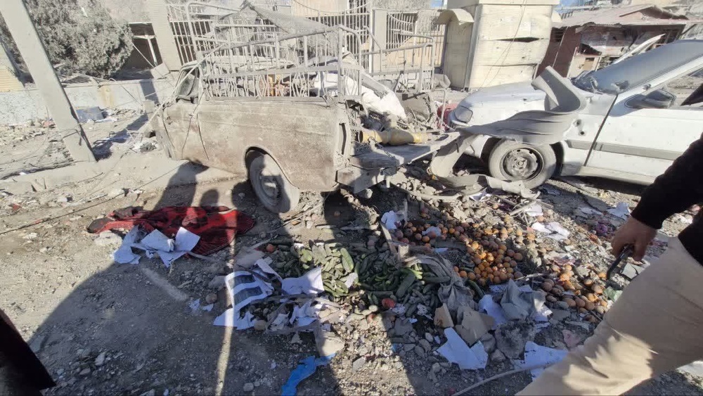 ۱۰ شهید و ۵۷ زخمی در حمله موشکی به شهر سرابله در استان ایلام + تصاویر